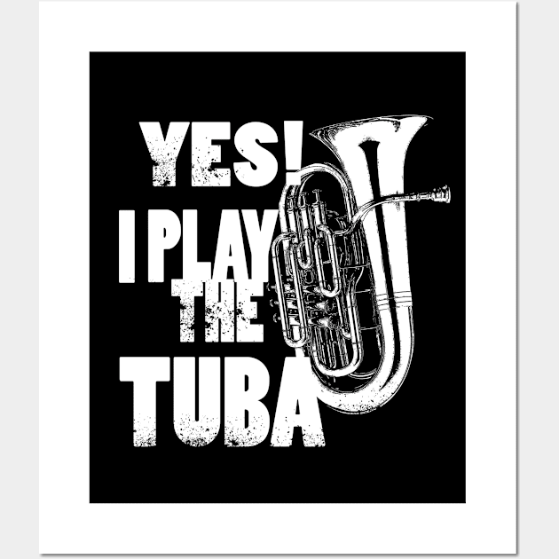 Tuba-Brass Band-Orchestra-Jazz-Music Wall Art by StabbedHeart